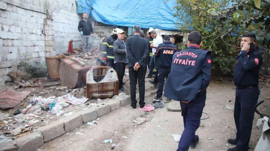 Gaziantep’te bir evde patlama! 2 kişi yaralandı