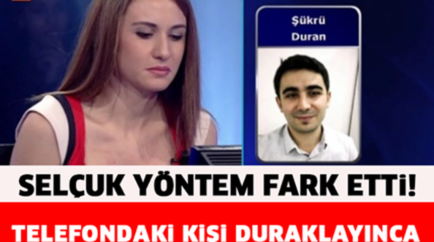Kim Milyoner Olmak İster'de Selçuk Yöntem yarışmacının Foyasını Ortaya Çıkardı
