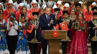 Erdoğan, Nazım Hikmet'in şiirini okudu