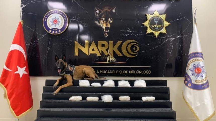 Van&rsquo;da 31 kilogram uyuşturucu ele ge&ccedil;irildi