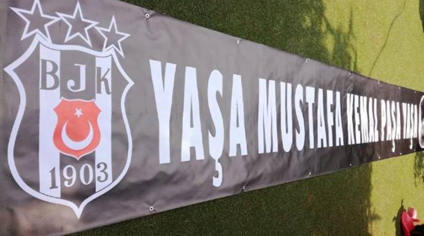 Mustafa Kemal Paşa pankartı stada alınmadı iddiası!