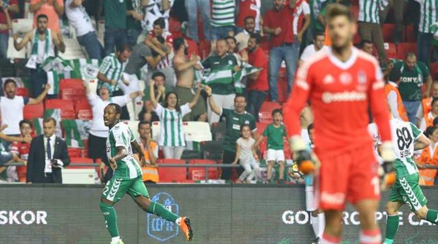 Beşiktaş 1 - 2 Atiker Konyaspor