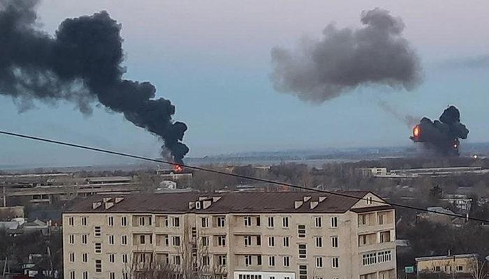 Kabusa uyandılar! Ukrayna'nın birçok kentinde patlama sesleri