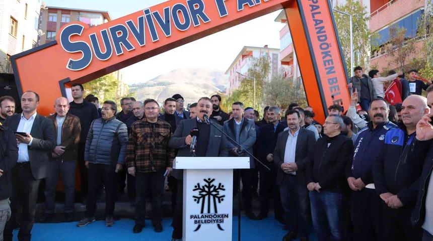 Erzurum&rsquo;un ilk macera parkı Paland&ouml;ken&rsquo;de a&ccedil;ıldı