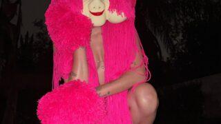 Sosyal medya fenomeni Fernanda Mota Farhat Cadılar Bayramı kostümüyle şaşkınlık yarattı