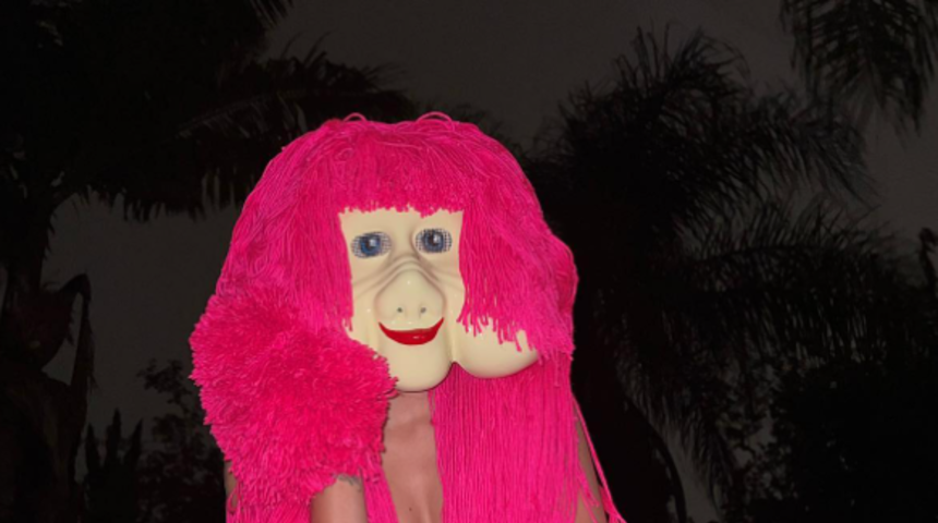 Sosyal medya fenomeni Fernanda Mota Farhat Cadılar Bayramı kostümüyle şaşkınlık yarattı