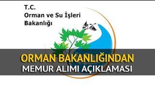 Orman Bakanlığına memur personel alımı açıklaması!  Orman Muhafız memuru nasıl olunur?
