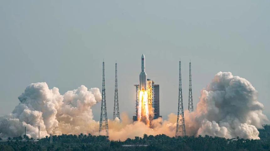 Çin, uzay istasyonuna son modülü de fırlattı! Adı: Mengtian