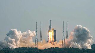 Çin, uzay istasyonuna son modülü de fırlattı! Adı: Mengtian