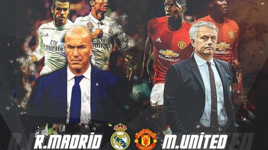 UEFA Süper Kupa finali: Real Madrid - Manchester United maçı ne zaman, saat kaçta, hangi kanalda?