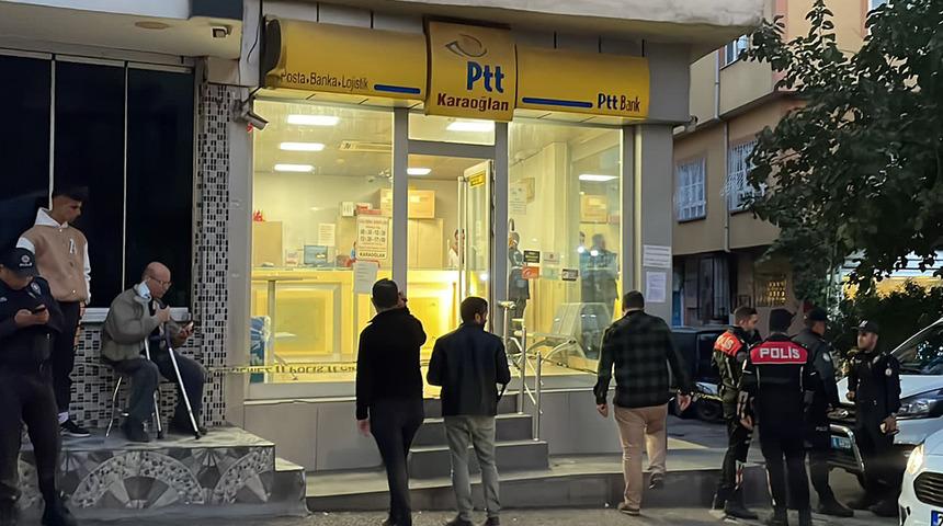 Gaziantep'te hareketli anlar! PTT şubesi silahlı kişi tarafından soyuldu