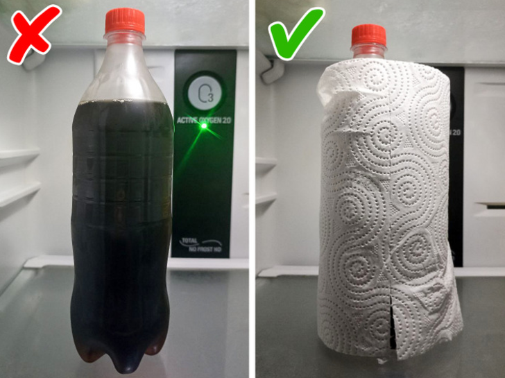 İçeceğinizi kağıt havluya sarın