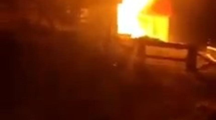 Rize&rsquo;de yayla evinin kundaklandığı iddiası