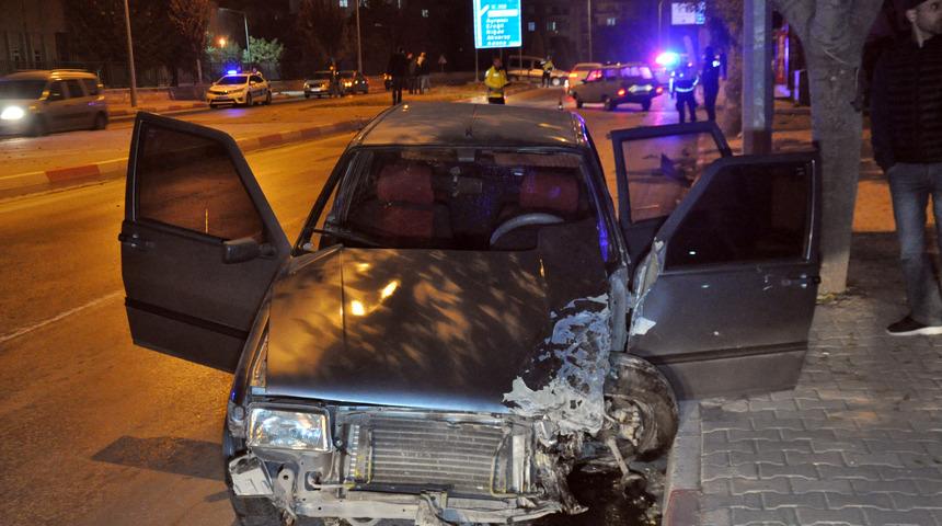 Kaza sonrası ilginç anlar! Sıkıştığı yerden kurtarıldıktan sonra kaçtı