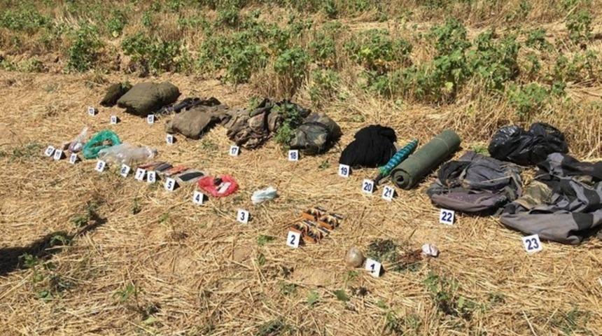 PKK'lılar sırt &ccedil;antalarını bırakıp ka&ccedil;tılar!