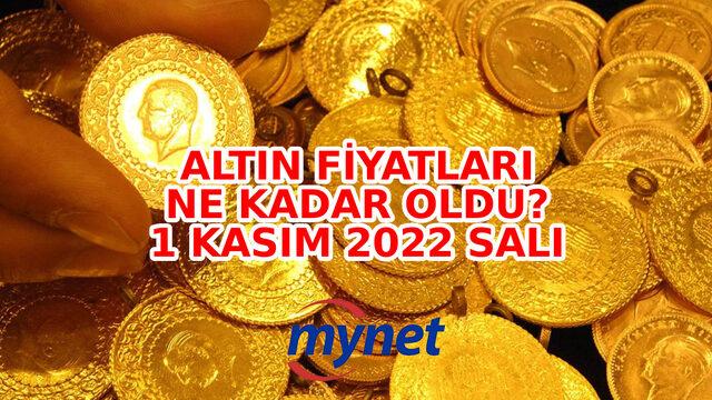 GÜNCEL ALTIN FİYATLARI! FED faiz kararı öncesi 1 Kasım 2022 gram, çeyrek, yarım, tam altın fiyatları ne kadar, kaç TL?
