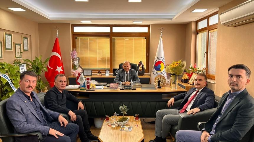 Kaymakam Odabaş&rsquo;tan Edremit Ticaret Odası yeni y&ouml;netimine ziyaret