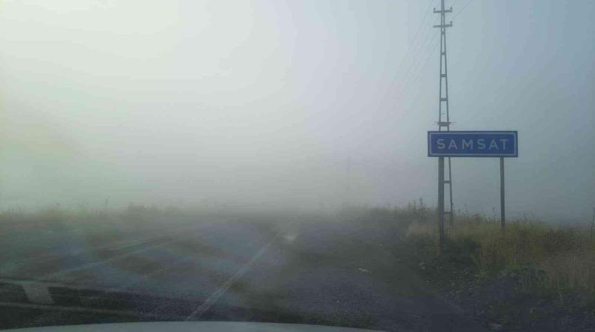 Samsat&rsquo;ta sis etkili oldu