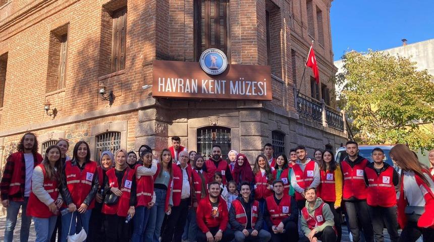 Havran Kızılay Gönüllülerini ağırladı