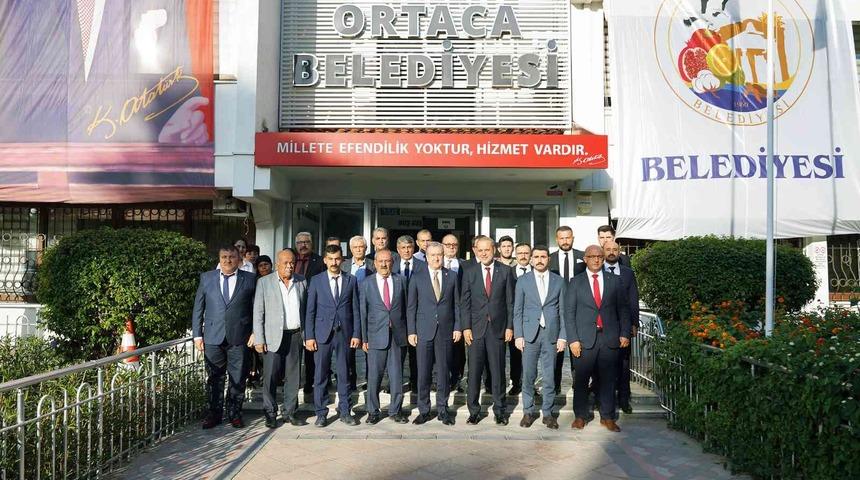 MHP Genel Başkan Yardımcısı Ortaca Belediye Başkanı Uzundemir&rsquo; ziyaret etti