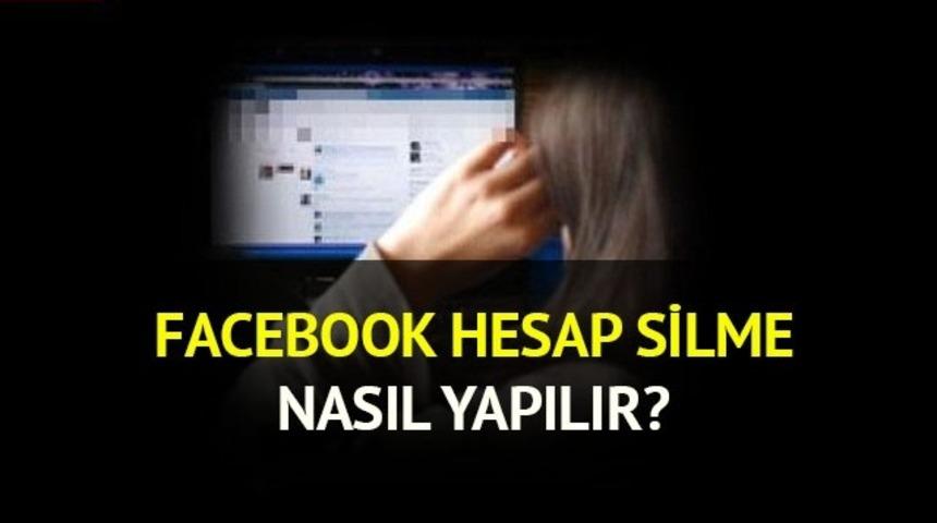 Facebook hesap silme ve kapatma nasıl yapılır?