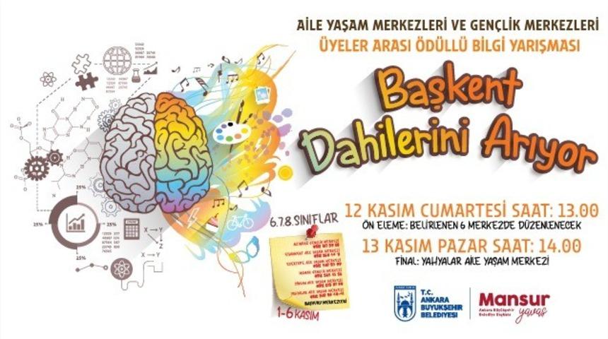 Ankaralı gen&ccedil;ler bilgilerini yarıştıracak