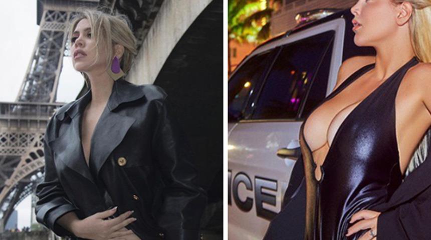 Wanda Nara, dekolte olayını biraz abarttı! Son paylaştığı fotoğraf Galatasaray taraftarının yüreğini hoplattı...