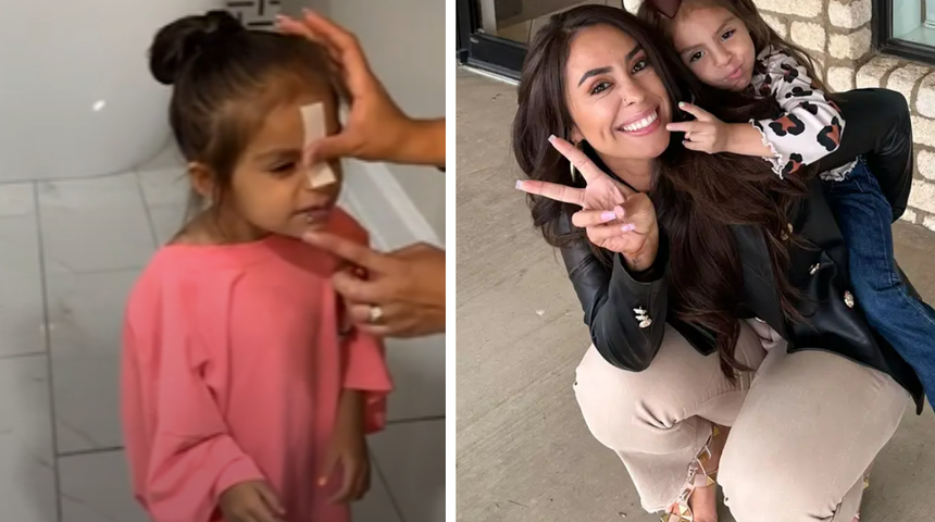 TikTok'ta paylaştı! 3 yaşındaki kızının kaşlarını ağdayla alan anne tartışmalara neden oldu