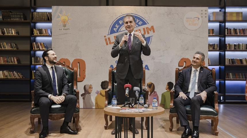 AK Parti S&ouml;zc&uuml;s&uuml; &Ccedil;elik "Gen&ccedil;lik Buluşması"nda konuştu: