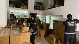 İstanbul'daki denetimlerde yaklaşık 10 ton etil alkol ele geçirildi