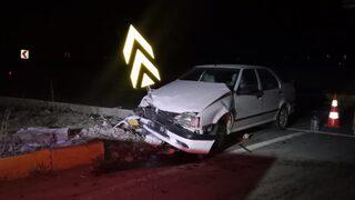 Konya'da kamyonetle otomobil çarpıştı: 8 yaralı