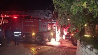 Bilecik'te müstakil evde çıkan yangında 1 kişi öldü