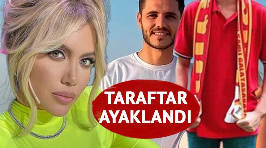 Wanda Nara oğlunu Galatasaray'a transfer etti!