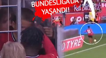 Dünya futbolunda örneği yok! Ağladığını fark etti, sahayı terk edip yanına koştu... Tüm stat bir anda alkışlamaya başladı
