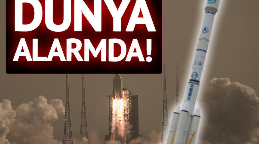 23 tonluk Çin roketi Dünya’ya düşüyor! Türkiye de tehlikede mi? Türkiye Uzay Ajansı'ndan (TUA) açıklama geldi