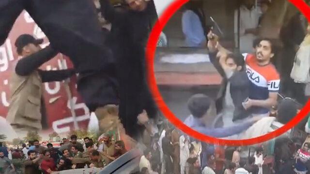 Son dakika | Eski başbakan İmran Han'a suikast girişimi: Saldırgan linçten zor kurtuldu! Saldırı anı kamerada