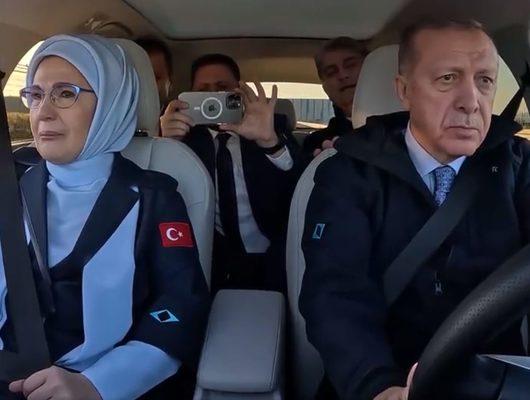 Erdoğan paylaştı! 'İşte yeni asrın ilk kıvılcımı'