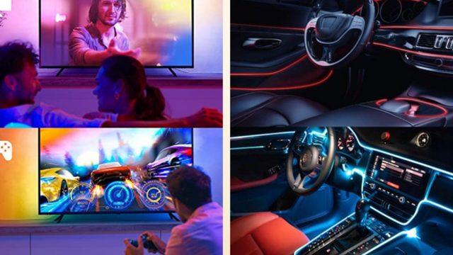 İster arabanıza ister odanıza döşeyebileceğiniz en iyi şerit led modelleri ve markaları