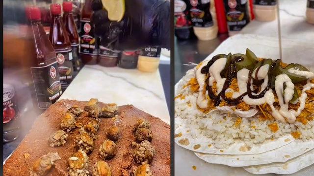 Midye dolmalı çiğ köfte, dürüm arası pilav ve cips! TikTok'taki çiğ köftecinin videoları viral oldu!