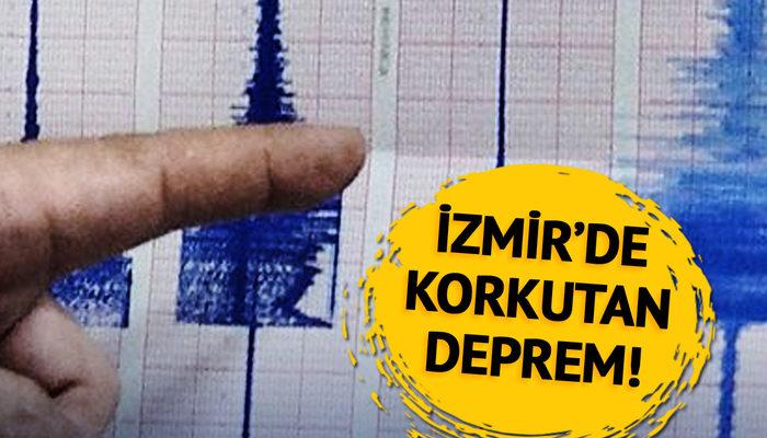 İzmir'de deprem! Ege'de yaşayanları uykusundan uyandırdı