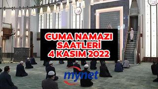 Cuma namazı saat kaçta kılınacak? 4 Kasım 2022 İzmir, Ankara, İstanbul Cuma namazı saati!