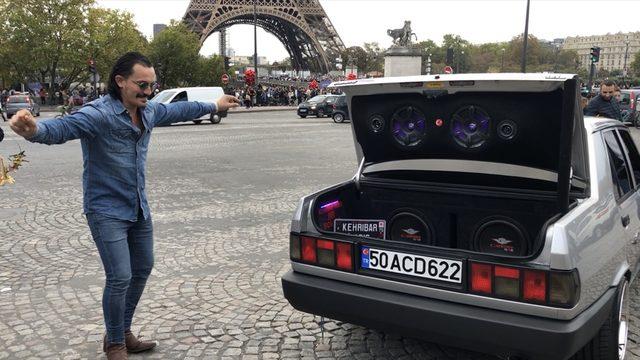 Tofaş Şahin ile Eyfel Kulesi'nde Ankara havası oynayan adam: Yeni hedefim TOGG