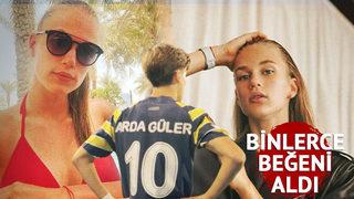 Arda Güler rüzgarına Rus yıldız Arina Fedorovtseva da katıldı! Fan hesabı paylaştı, gerçek sanıldı...