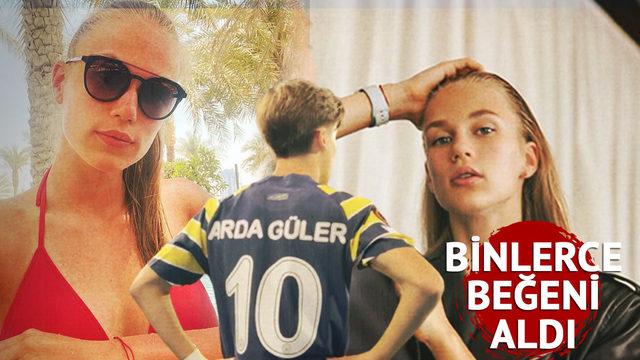 Arda Güler rüzgarına Rus yıldız Arina Fedorovtseva da katıldı! Fan hesabı paylaştı, gerçek sanıldı...