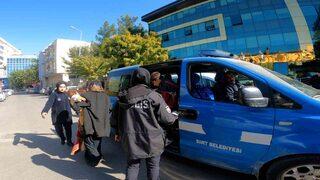 Siirt’te zabıtadan dilenci denetimi