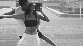 Kaan Yıldırım ve Pınar Deniz'den aşk dolu pozlar! 'Hep gülelim'