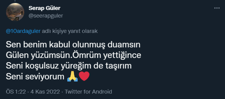 Golünü, 'Anneciğim seni çok seviyorum' tişörtüyle kutlamıştı! Arda Güler ve annesinin diyaloğu görenleri duygulandırdı... G5
