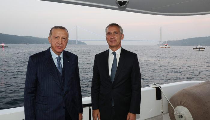 Cumhurbaşkanı Recep Tayyip Erdoğan, NATO Genel Sekreteri Stoltenberg'i kabul etti