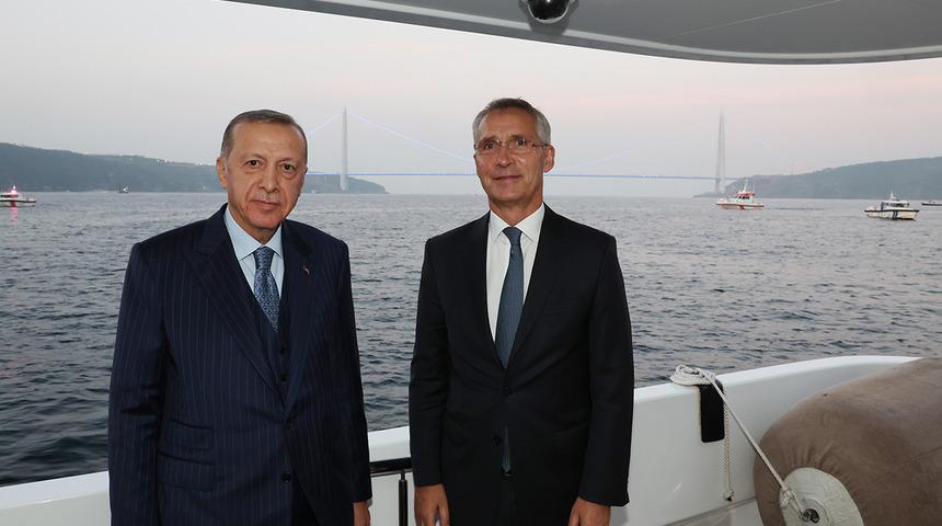 Cumhurbaşkanı Recep Tayyip Erdoğan, NATO Genel Sekreteri Stoltenberg'i kabul etti