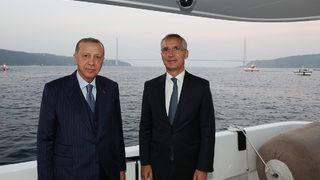 Cumhurbaşkanı Recep Tayyip Erdoğan, NATO Genel Sekreteri Stoltenberg'i kabul etti